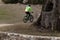 cyclist people enjoy outdoor wanderlust with their ebikes mountainbikes