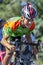 A cyclist at the Turkish National Road Cycling Championships.