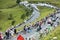 The Cyclist Vasili Kiryienka on Col de Peyresourde