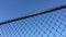 Cyclone chain wire mesh fencing background