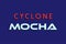 Cyclone Mocha typography text vector design.