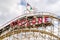 Cyclone Wooden Rollercoaster Logo, Close-up, Luna Park, Coney Island, New York City