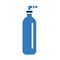 Cylinder, oxygen icon. Simple editable vector illustration