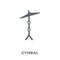 Cymbal icon from Music collection.