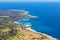 Cyprus Akamas Peninsula National Park mountain`s top