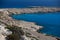 Cyprus coastline. Cape Greco.