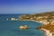 Cyprus coastline at the Petra tou Romiou.