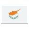 Cyprus Flag  Isolated Vector Illustration you can edit it