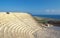 Cyprus, Kourion, Roman amphitheater and beach