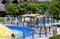 CYPRUS, LIMASSOL - 14 MAY 2012: View on waterpark