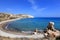 Cyprus seashore landscape