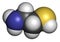 Cysteamine Huntington\\\'s disease drug molecule