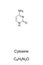 Cytosine, C, Cyt, nucleobase, chemical formula and skeletal structure