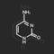 Cytosine chemical formula