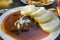 Czech Food: Traditional goulash with knedle