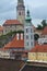 Czech Krumlov. Ðn amazing medieval city with stunning architecture