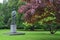 Czech Republic. Monument to the composer Antonin Dvorak in Karlovy Vary, the Czech Republic