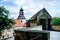 Czech Republic -Moravia- Pernstein Castle guard tower 2