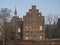 Czech Republic, Prague, February 23, 2021: View of building of Maternity Hospital Apolinar from Apolinarska street. A