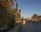 Czech Republic, Prague , September 8, 2018: walking tourist people on Charles Bridge on Mala Strana Bridge Tower with, baroque sta