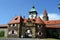 Czech, Romanesque architecture, tourism, castle Bouzov, Olomouc, beautiful view, antiquary