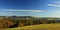 Czech summer mountains panorama