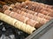 Czech trdelnik street dessert