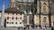 Czechia people and foreigner travelers walking for visit at Prague castle