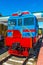 Czechoslovak shunting locomotive with electric transmission CHME2-508. Novosibirsk
