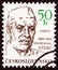 CZECHOSLOVAKIA - CIRCA 1989: A stamp printed in Czechoslovakia shows Indian statesman Jawaharlal Nehru, circa 1989.