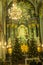 Czestochowa, Poland, January 1, 2020: Cathedral on Jasna GÃ³ra in Czestochowa decorated with Christmas trees and lights during