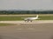 D-Falk aircraft on the runway