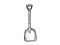 D-Handle scoop Garden Tool Cartoon Retro Drawing