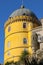 Da Pena palace. Yellow tower. Sintra. Portugal