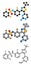 Dabrafenib melanoma cancer drug molecule