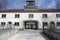 Dachau Concentration Camp - entrance gates. Dachau, Germany. Dachau Concentration camp memorial