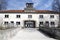 Dachau Concentration Camp - entrance gates. Dachau, Germany. Dachau Concentration camp memorial