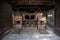 Dachau, Germany - Oven in the crematorium at the Dachau concentration camp for burning dead