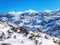 Dachstein Mountains, view from Krippenstein Mountain, Salzkammergut, Upper Austria, Austria, Europe