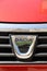 Dacia logo, luxury car in Istanbul city, March 23 2012 Istanbul Pendik Turkey used car market