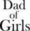 Dad of Grils jpg image with SVG Cutfile for Cricut and Silhouette