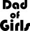 Dad of Grils jpg image with SVG Cutfile for Cricut and Silhouette