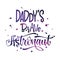 Daddy`s Brave Astronaut quote. Baby shower hand drawn lettering logo phrase