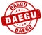 Daegu stamp