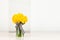 Daffodil bouquet on blur background