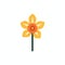 Daffodil Silhouette Vector: Minimalistic Identification Symbol