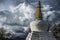 Daggo Kani , the Tibetan Stupa in sunshine , old city gate of Lhasa , Tibet