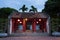 Dai Thanh gate at Temple of literature Van Mieu in Hanoi, Vietnam