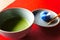 Daifuku with Matcha green tea