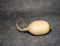 Daikon on a black background. large root . Harvest, one root vegetable